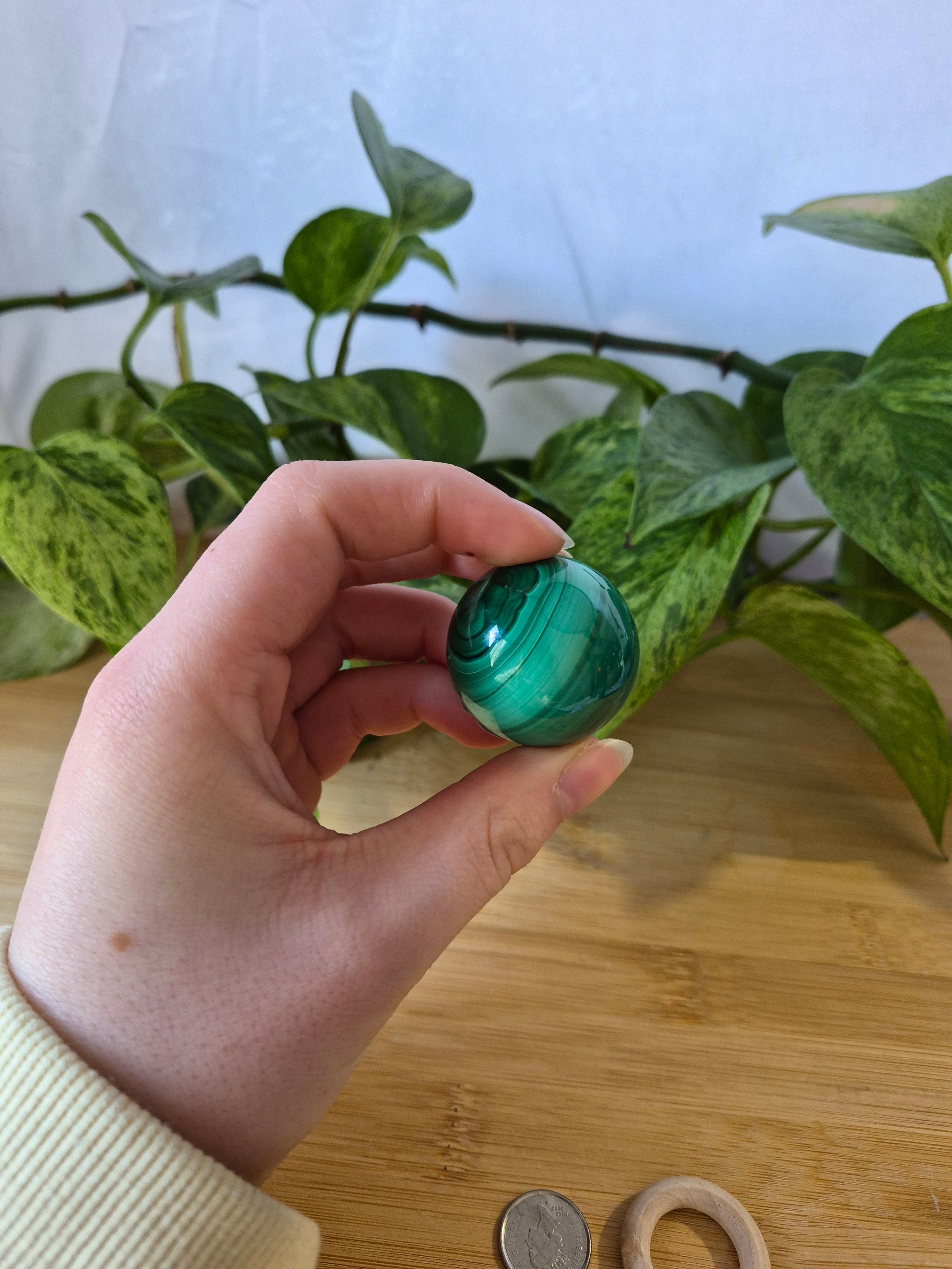MALACHITE SPHERE