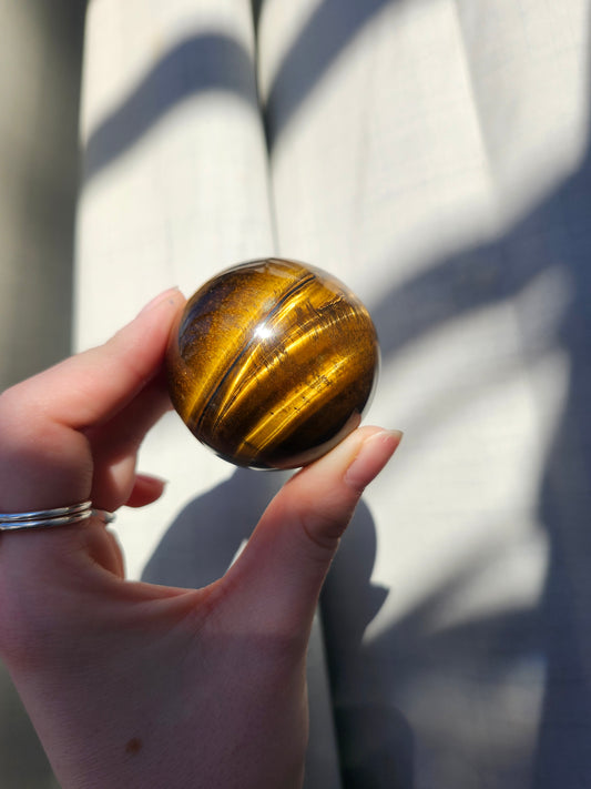 TIGERS EYE SPHERE