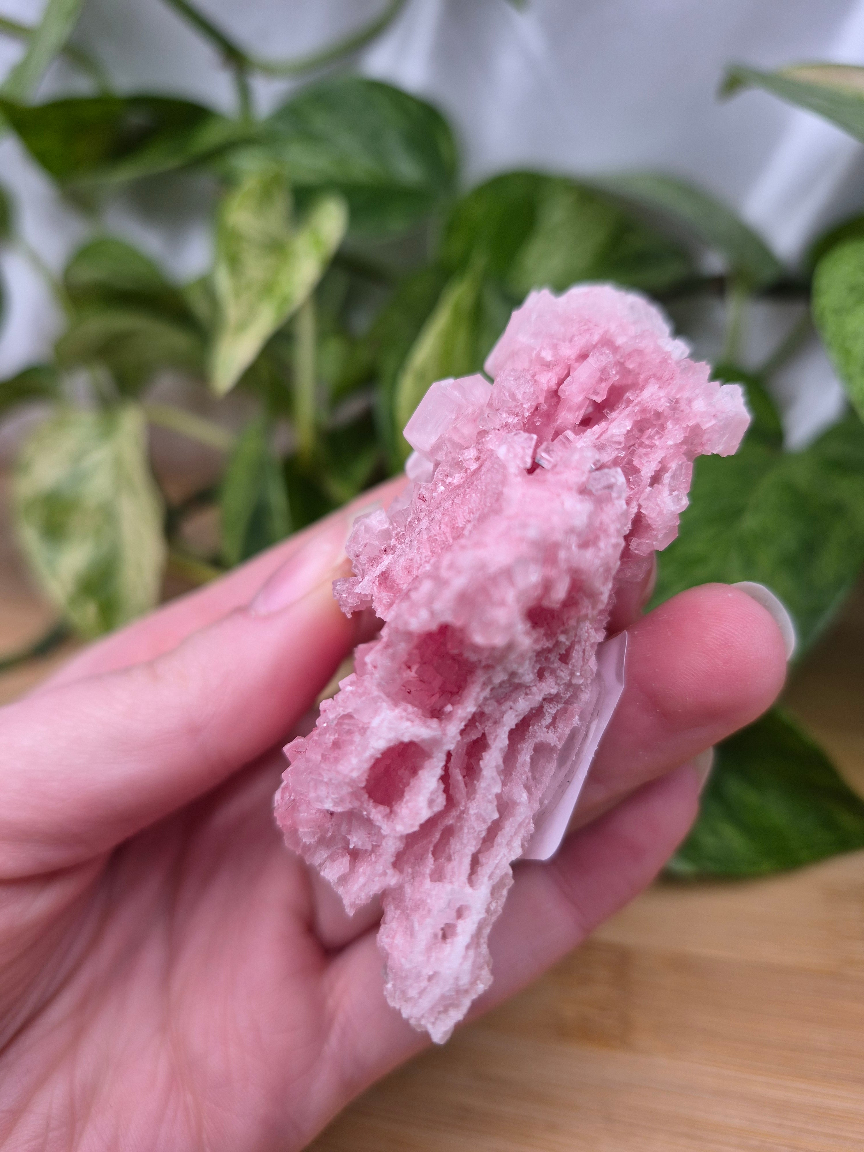 PINK HALITE SPECIMEN