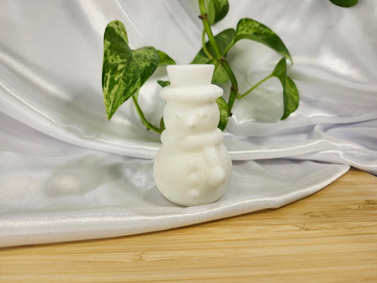 WHITE JADE SNOWMAN