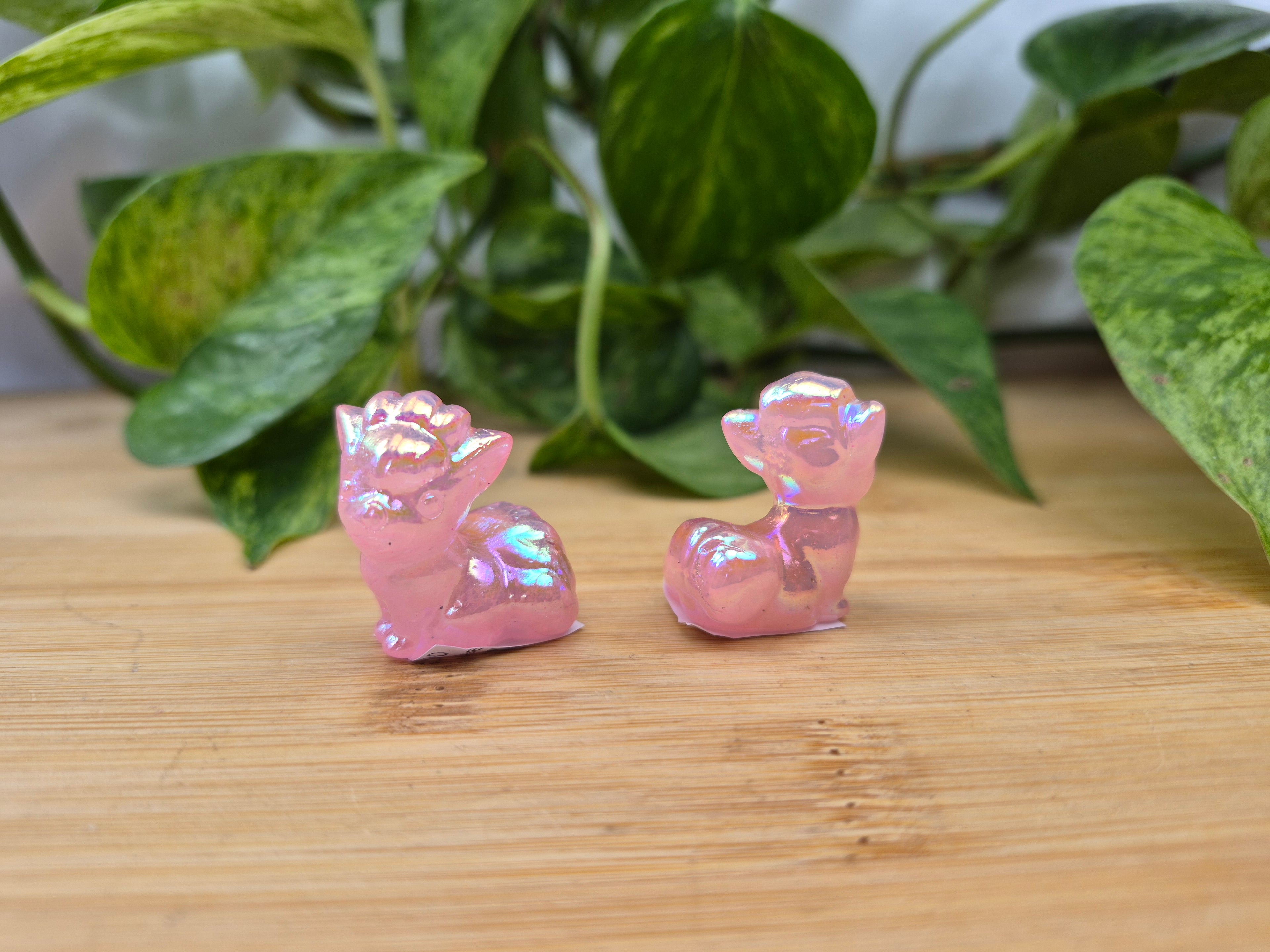 AURA ROSE QUARTZ VULPIX