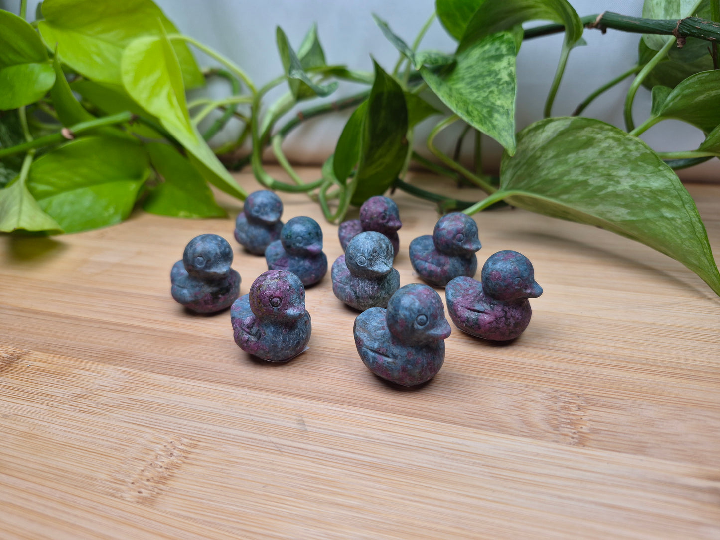 RUBY IN KYANITE DUCK