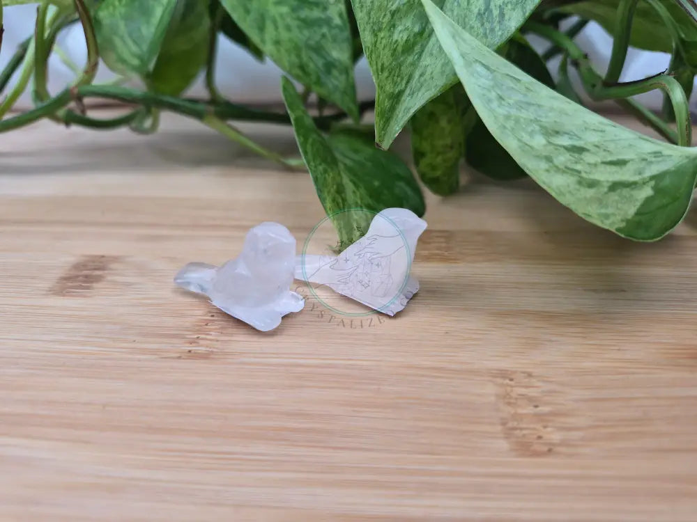 ROSE QUARTZ BIRD