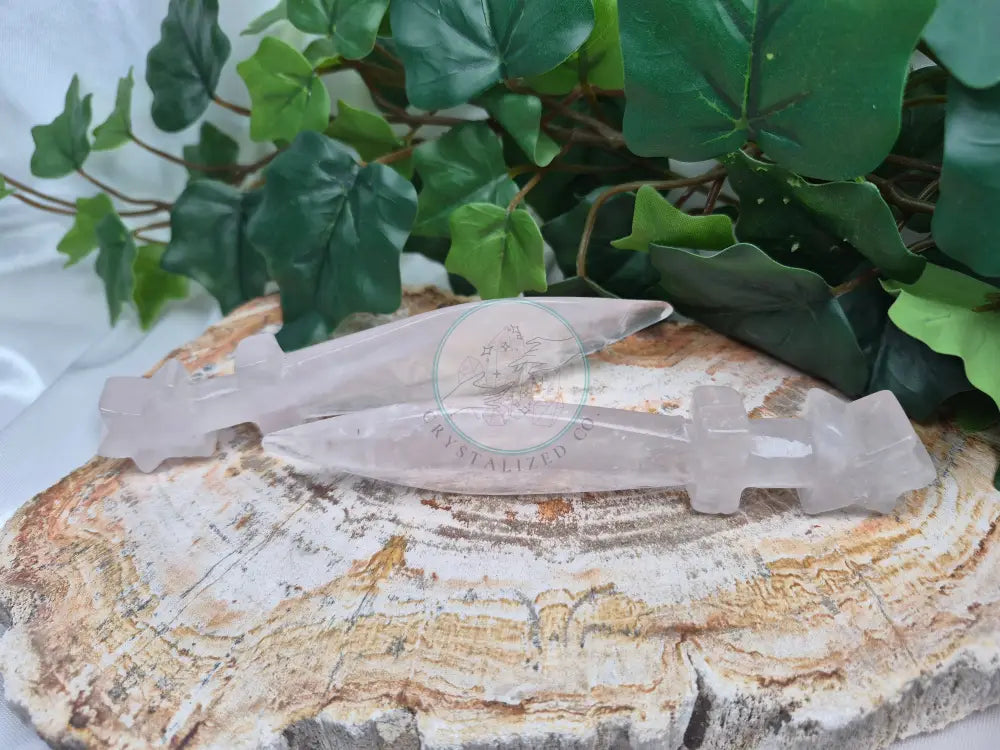 ROSE QUARTZ DAGGER