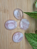 ROSE QUARTZ FLAT STONE