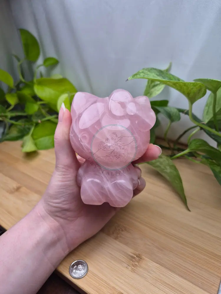 ROSE QUARTZ HELLO KITTY XL