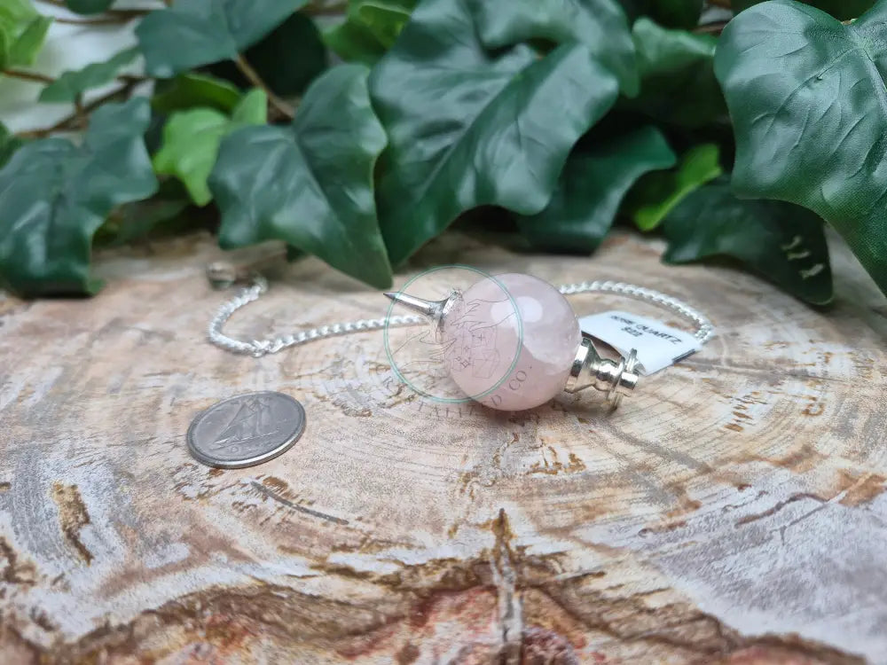 ROSE QUARTZ PENDULUM