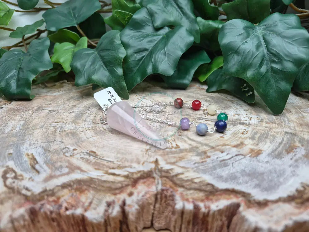ROSE QUARTZ PENDULUM