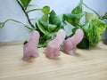 ROSE QUARTZ SM DICK-A-SAURUS