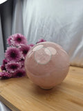 ROSE QUARTZ SPHERE