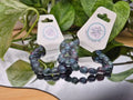 RUBY IN BLUE APATITE BRACELET