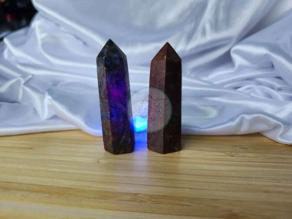 RUBY IN FUCHSITE TOWER