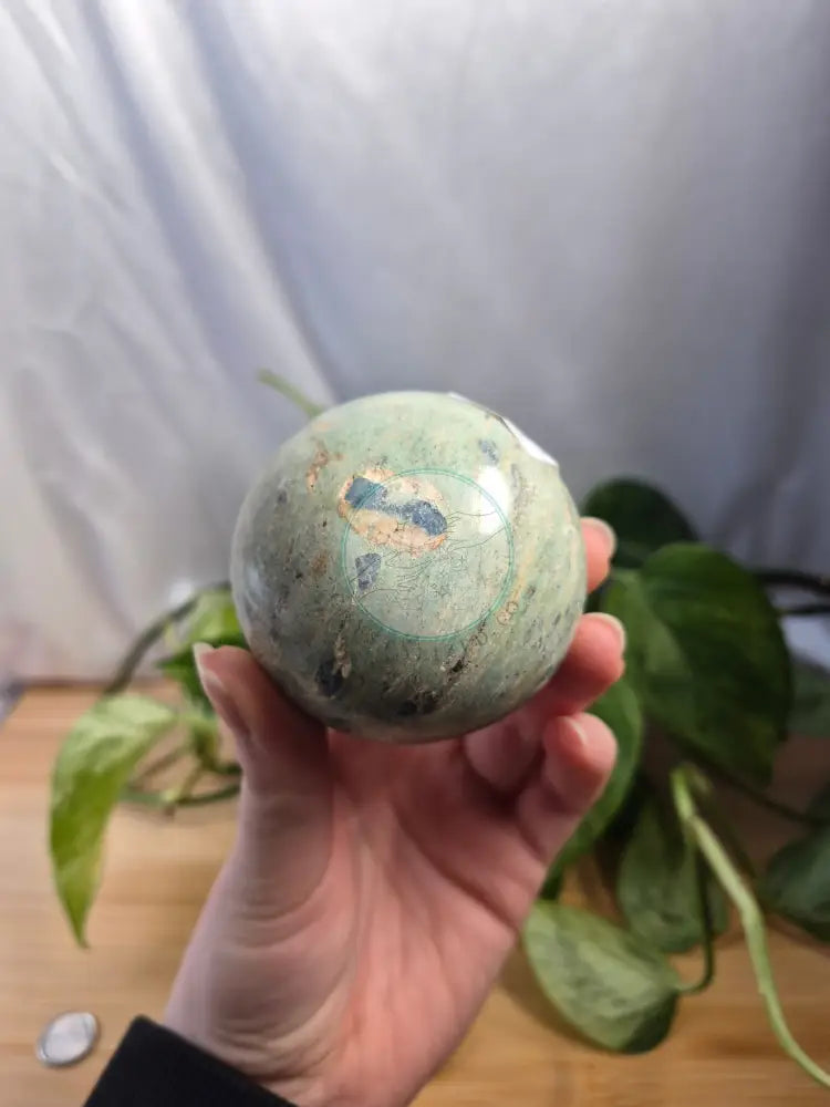 RUBY IN FUSCHITE SPHERE