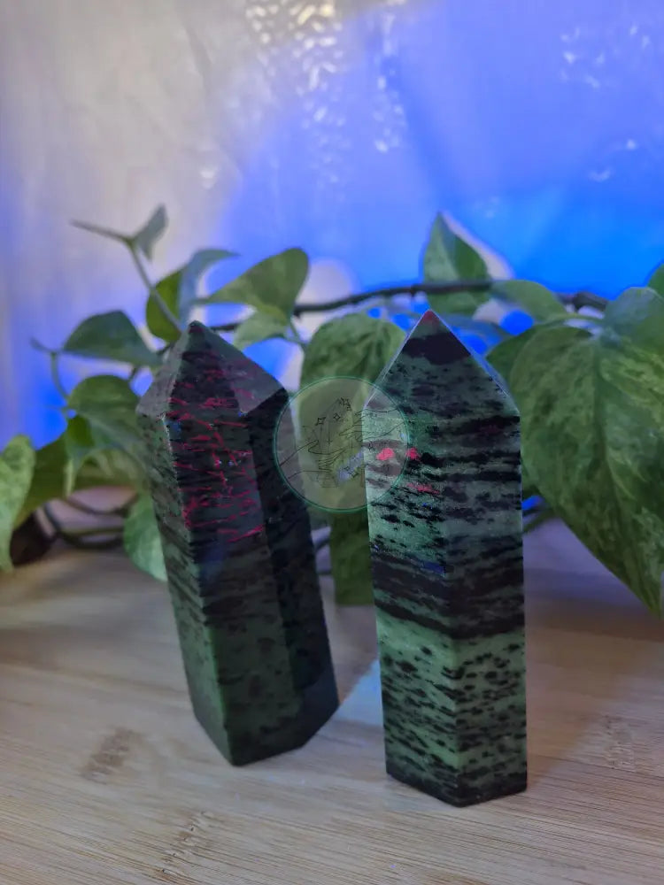 RUBY ZOISITE TOWER