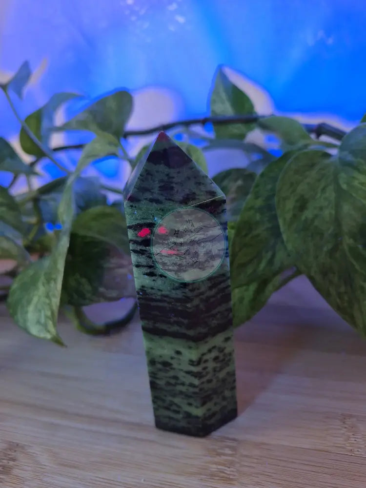 RUBY ZOISITE TOWER