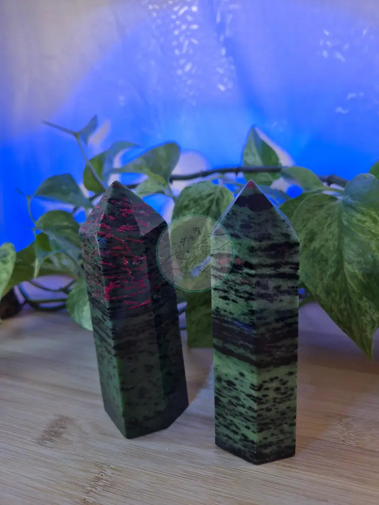 RUBY ZOISITE TOWER