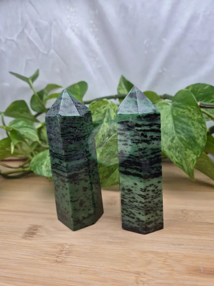 RUBY ZOISITE TOWER
