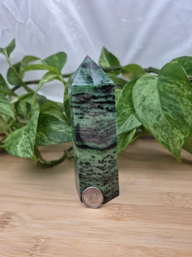 RUBY ZOISITE TOWER