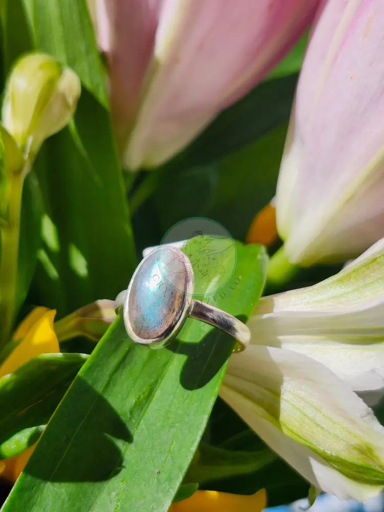 S8 LABRADORITE.925 STERLING SILVER