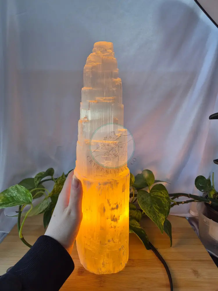 SELENITE LAMP XL