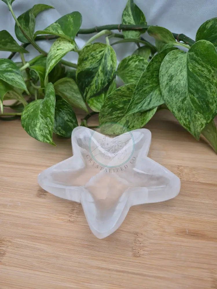 SELENITE STAR BOWL