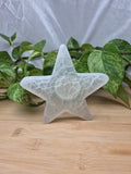 SELENITE STAR PLATE
