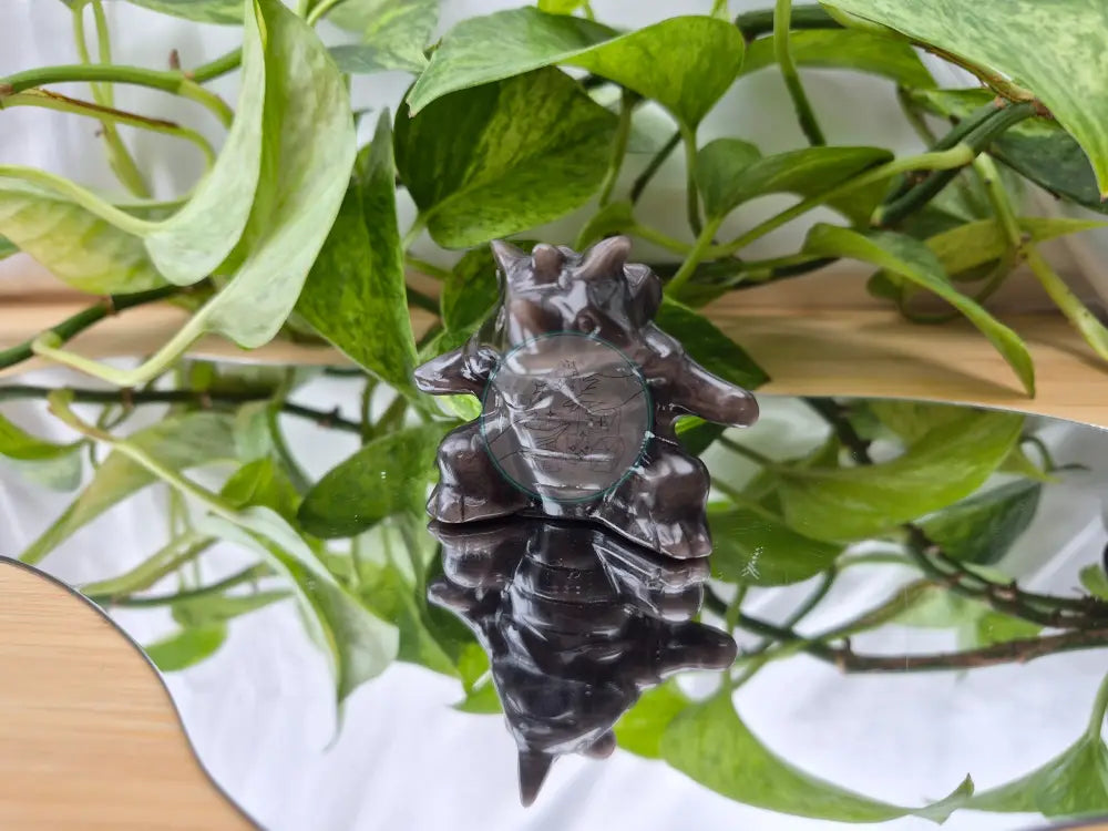 SILVER SHEEN OBSIDIAN RHYDON