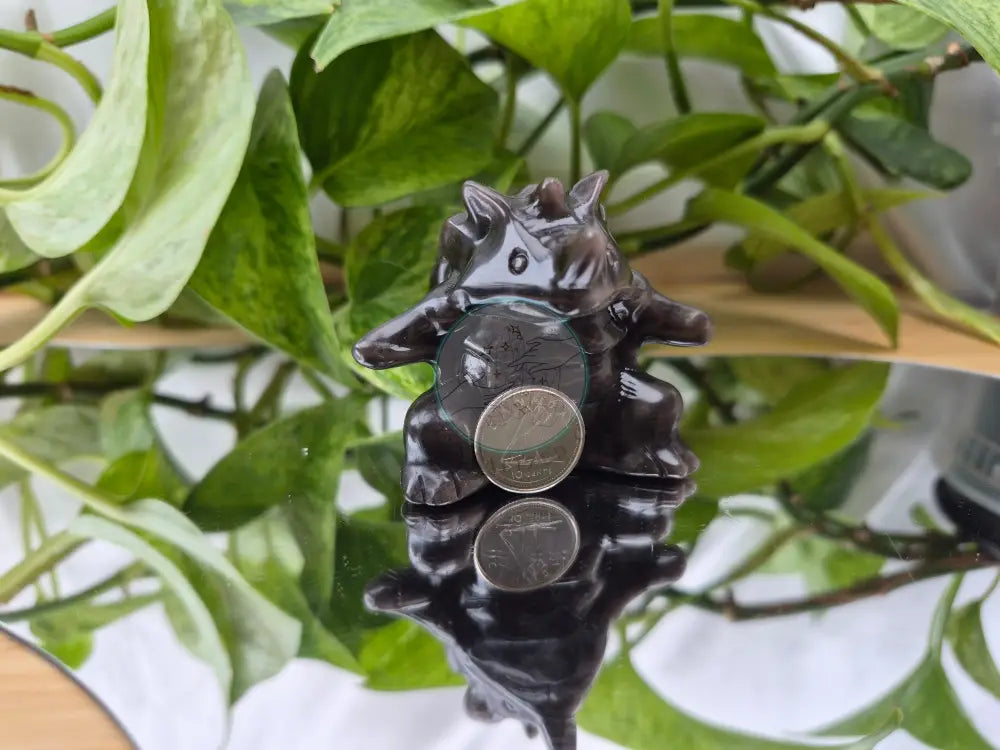 SILVER SHEEN OBSIDIAN RHYDON