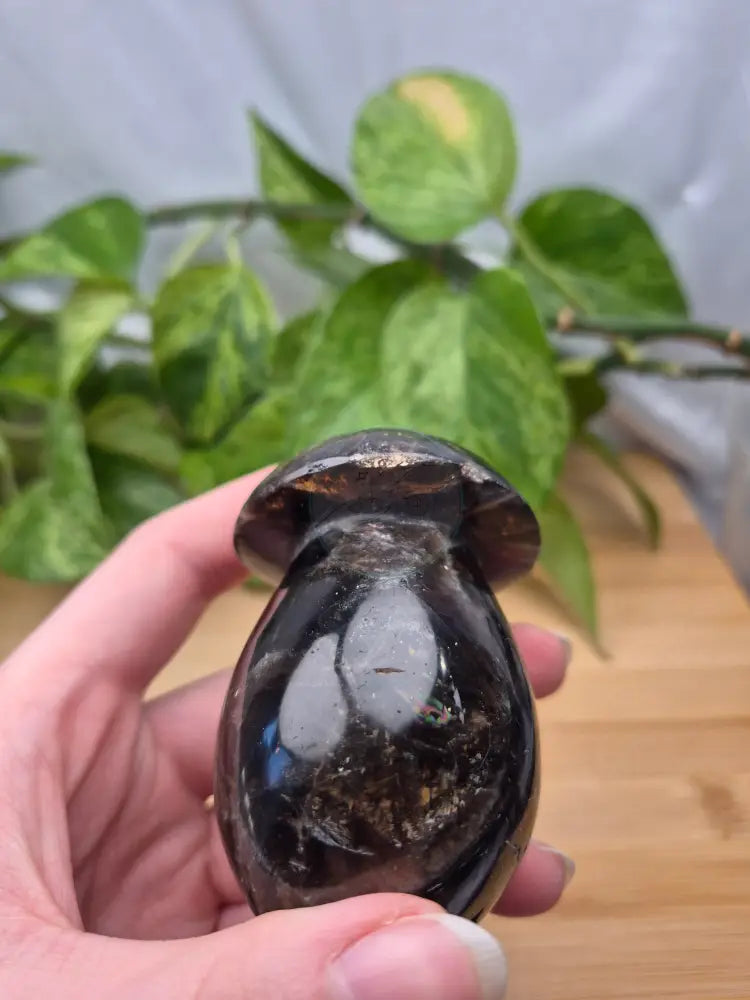 SMOKY QUARTZ MUSHROOM