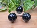 SNOWFLAKE OBSIDIAN SPHERE