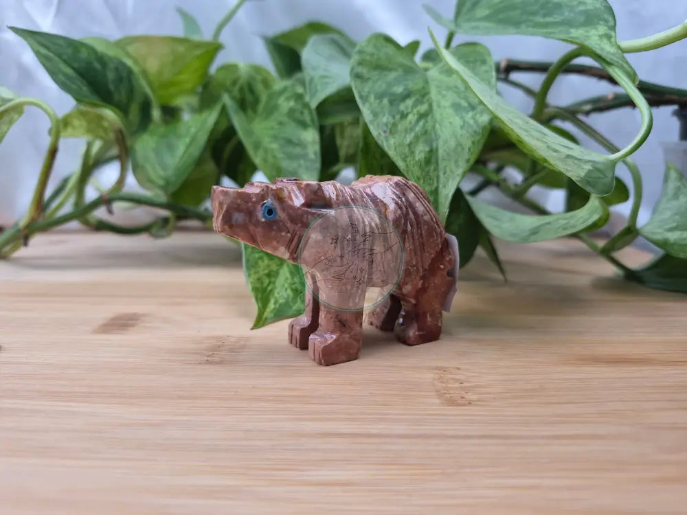 SOAPSTONE BEAR