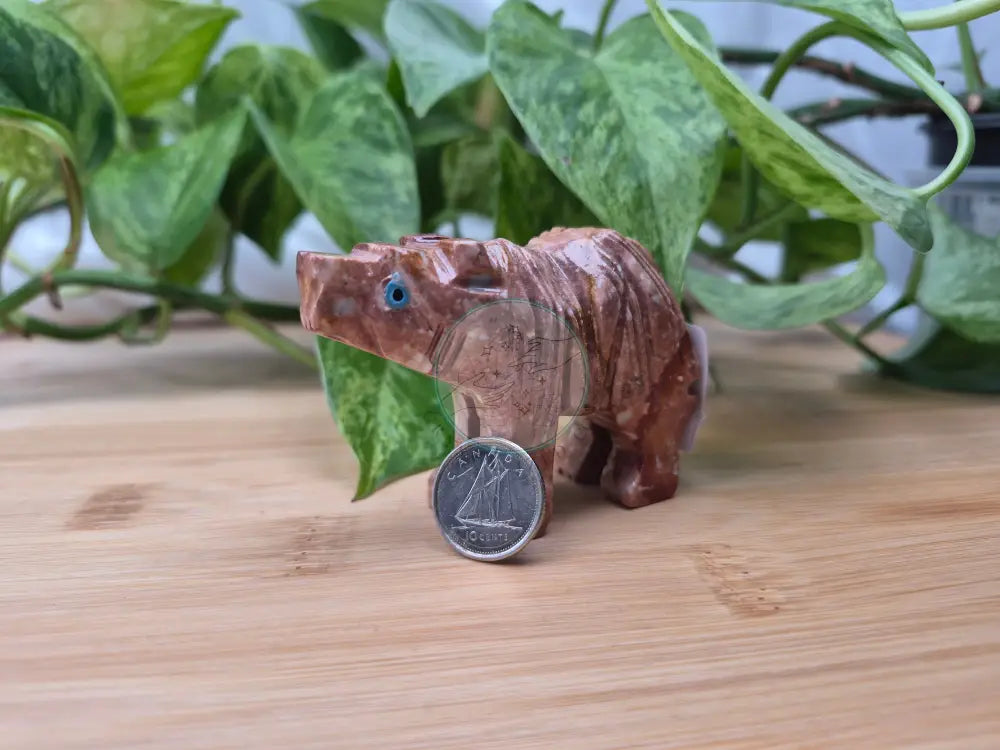 SOAPSTONE BEAR