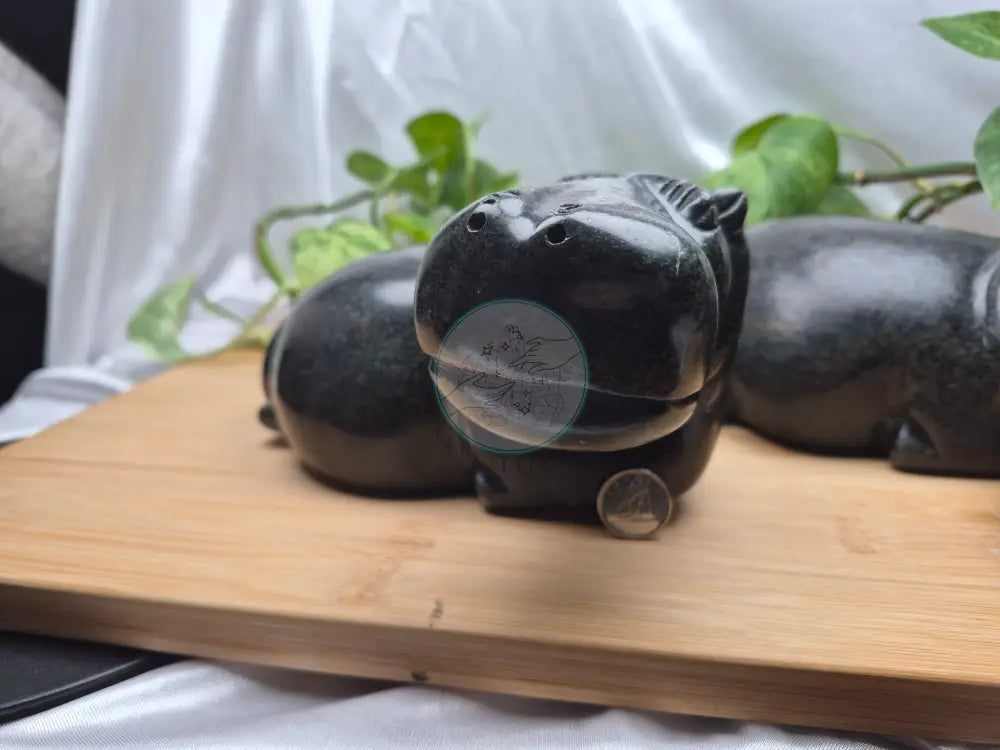 SOAPSTONE HIPPO