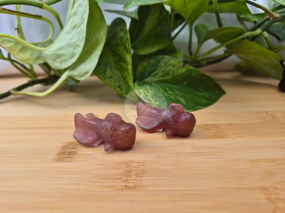 STRAWBERRY QUARTZ GOLDFISH