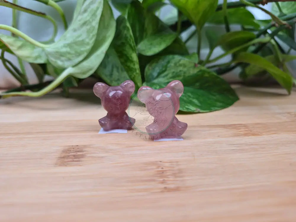 STRAWBERRY QUARTZ TEDDIURA