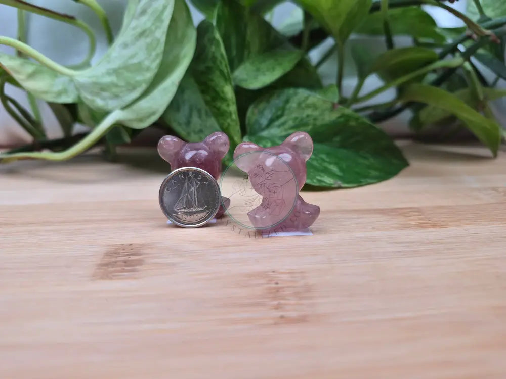 STRAWBERRY QUARTZ TEDDIURA