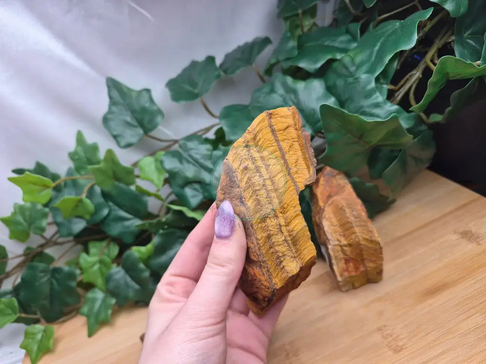 TIGERS EYE CHUNK 200g - 300G