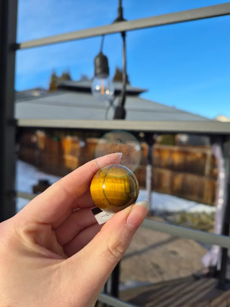 TIGERS EYE SPHERE