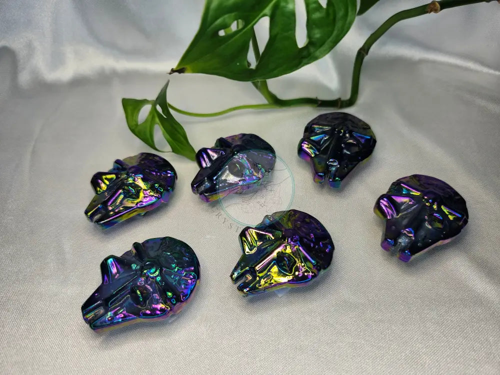 TITANIUM ELECTROPLATED OBSIDIAN SM FALCON