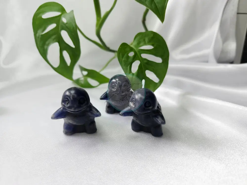 UV REACTIVE SODALITE SQUIRTLE