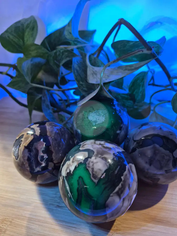 VOLCANO AGATE SPHERE