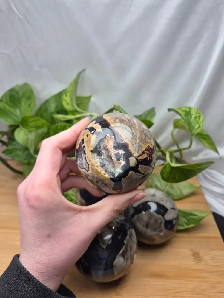 VOLCANO AGATE SPHERE