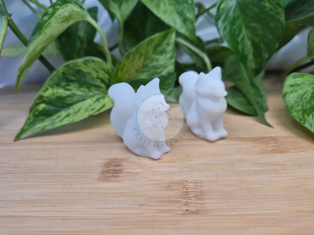 WHITE JADE FOX