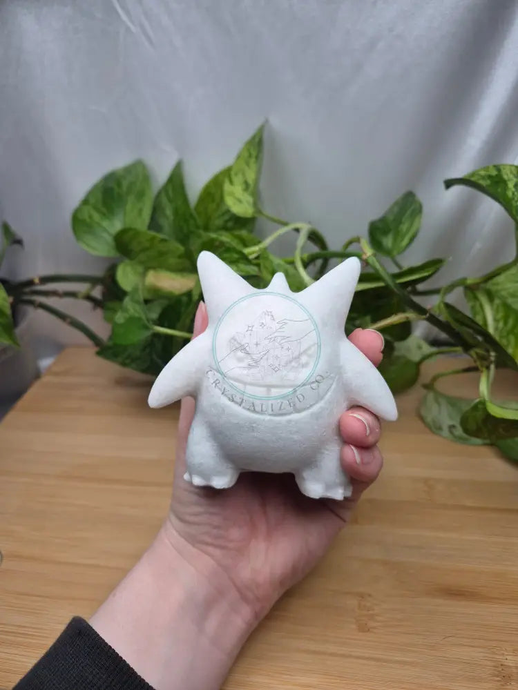 WHITE MARBLE GENGAR