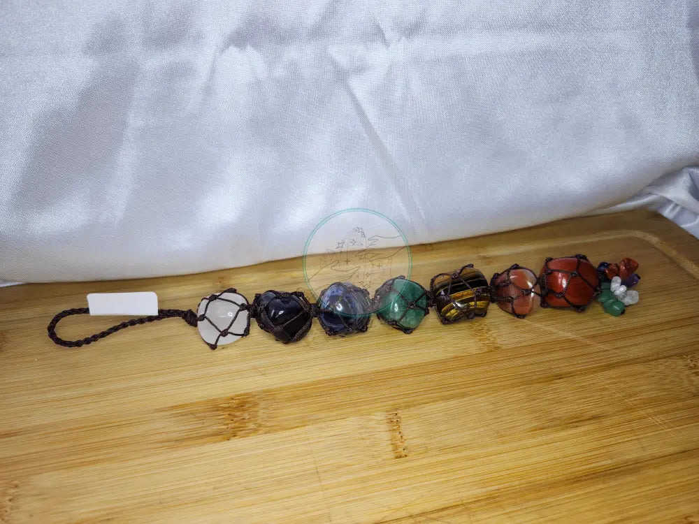 WINDOW HANGER CHAKRA - Crystals and Fossils