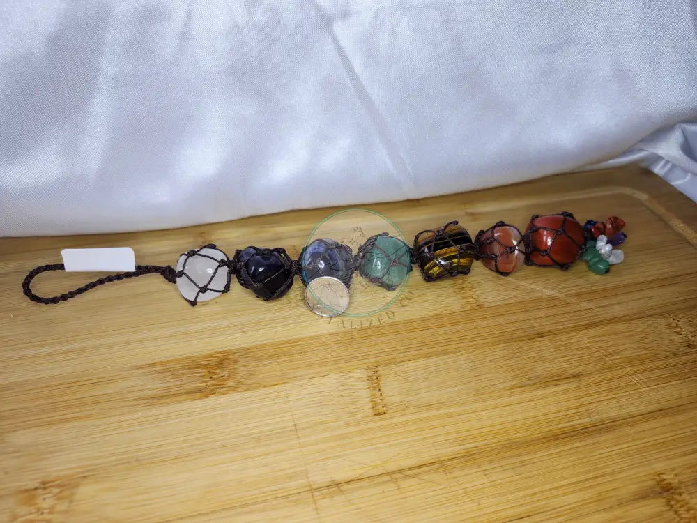 WINDOW HANGER CHAKRA - Crystals and Fossils