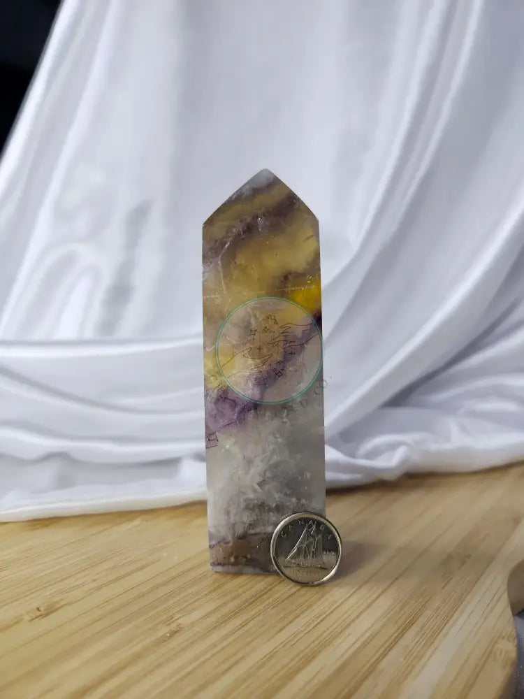 YELLOW FLUORITE TOWER