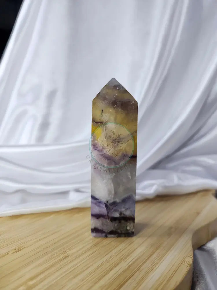 YELLOW FLUORITE TOWER